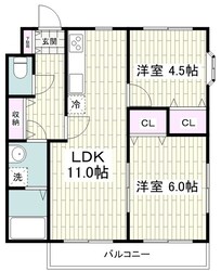 フィーノ二俣川の物件間取画像